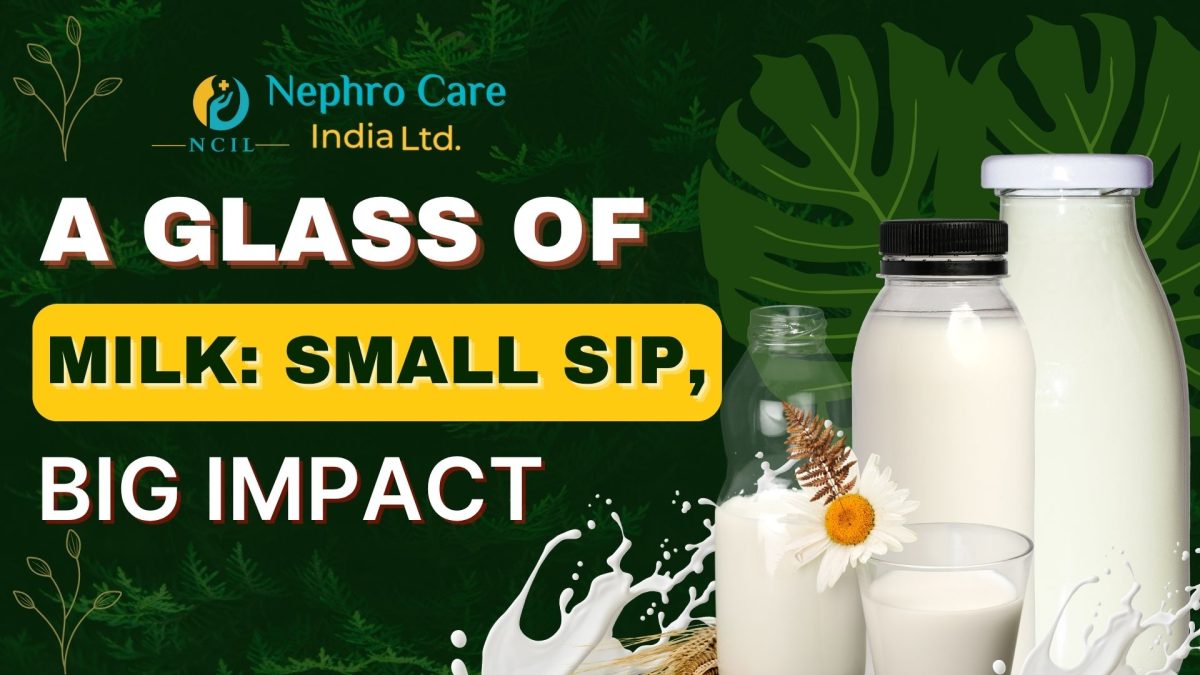 A GLASS OF MILK: SMALL SIP, BIG IMPACT