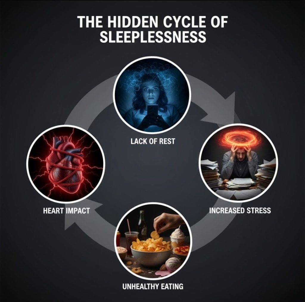 The hidden cycle of sleeplessness
